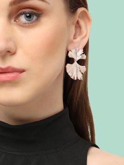 Sohi - Gold-Plated Contemporary Drop Earrings