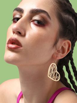 Sohi - Gold-Toned Contemporary Gold-Plated Drop Earrings