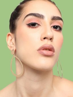 Sohi - Gold-Toned Contemporary Drop Earrings