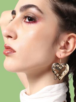 Sohi - Gold-Toned Contemporary Gold-Plated Drop Earrings