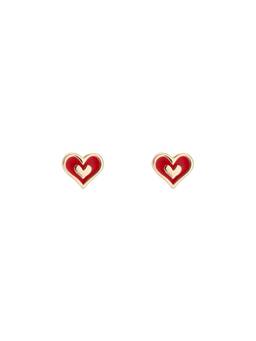 Ted Baker - Elliot Nano Enamel Heart Stud Earring