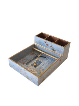 EXPRESSION GIFTING - Sky Blue Weight Napkin With Cutlery Holder