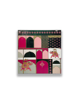 EXPRESSION GIFTING - Green Wooden Square Placemat