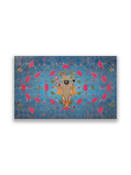 EXPRESSION GIFTING - Blue Wooden Rectangular Placemat