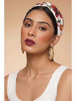 First Resort by Ramola Bachchan - Multicoloured Floral Print Headband