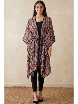 First Resort by Ramola Bachchan - Grey Cool Cover-up (Set of 2)
