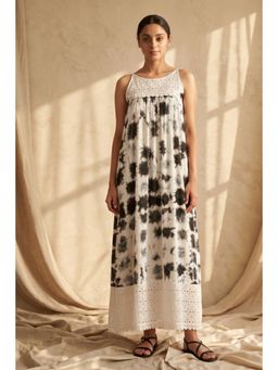 First Resort by Ramola Bachchan - White Boho Slip Dress