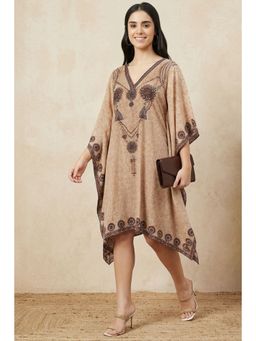 First Resort by Ramola Bachchan - Pearl Kaftan Dress