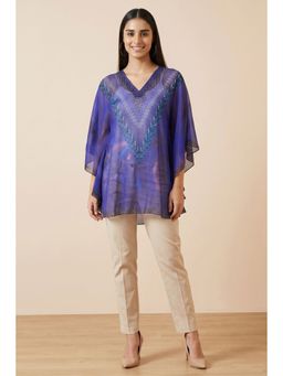 First Resort by Ramola Bachchan - Pink Floral Tunic