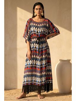 First Resort by Ramola Bachchan - Multi Colour Dress