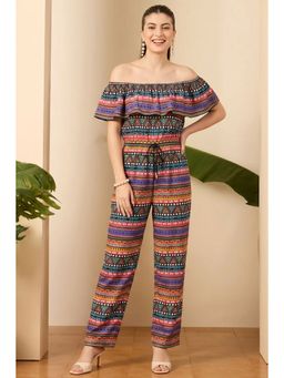 First Resort by Ramola Bachchan - Multi Colour Jumpsuit