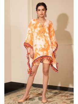 First Resort by Ramola Bachchan - Orange Top