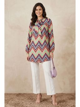 First Resort by Ramola Bachchan - Multi Colour Top