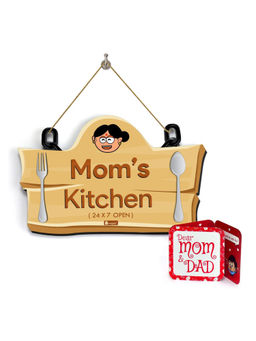 Indigifts - Mom'S Kitchen Design Wall Hanging, Mothers Day Gift