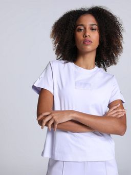 Puma - Ferrari Style Womens Purple T-Shirt