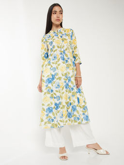 max - Women Multi-Color Floral Printed Kurta