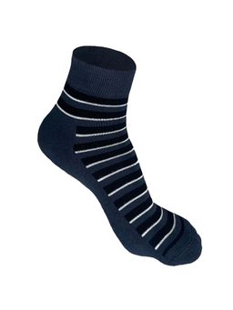 Heelium - Bamboo Quarter Ankle Socks for Men-Grey