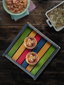 Unravel India - Steam Beach Wooden Multicolored Tray