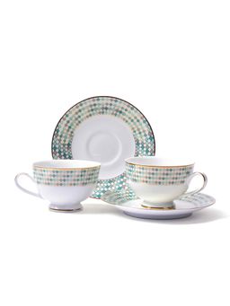 Dankotuwa - Christolite Tea Cup and Saucer Set 12 Pcs