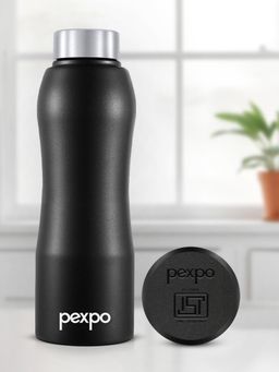Pexpo - Bistro Black Knight Stainless Steel Fridge Bottle - 750Ml