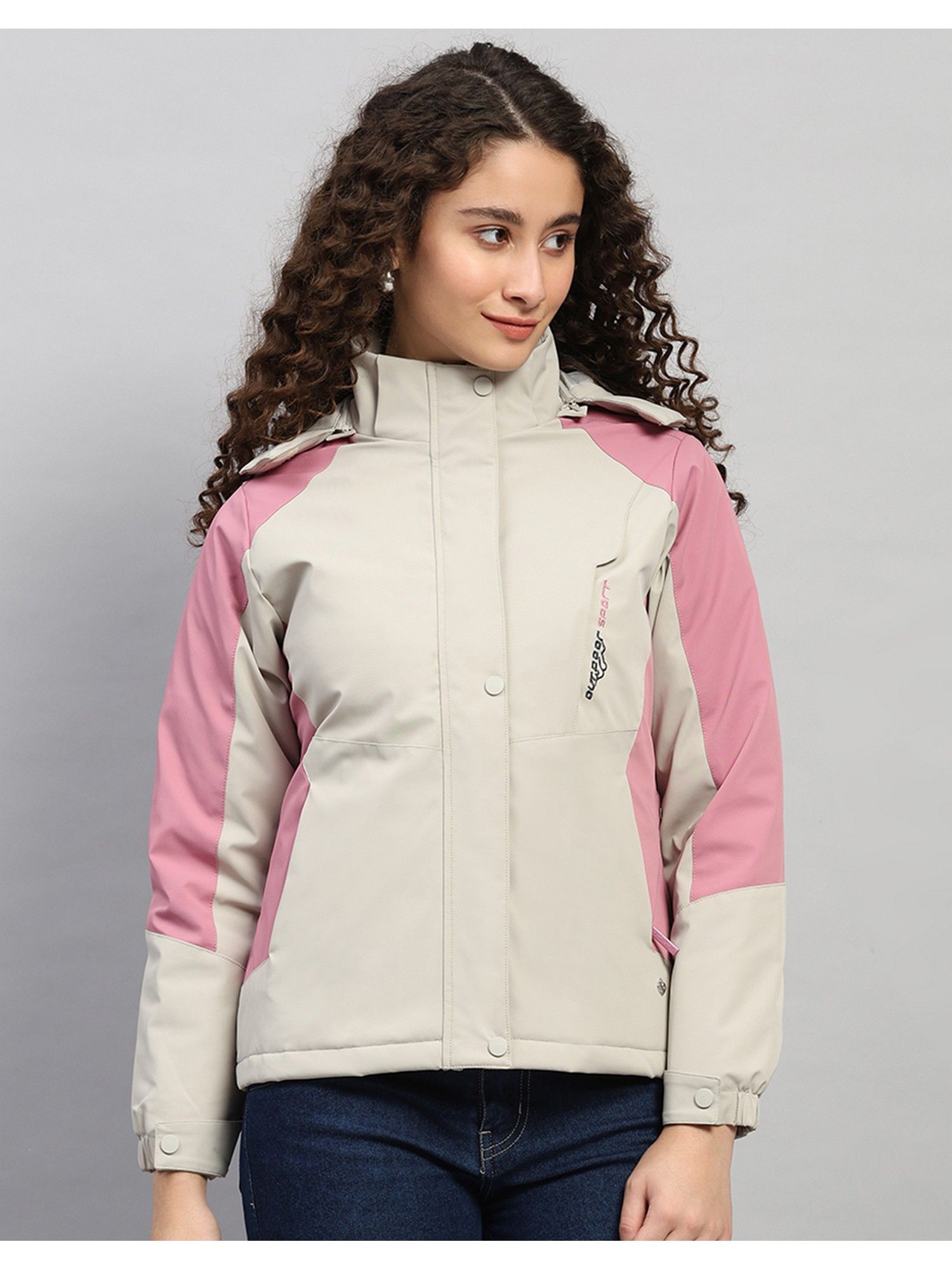 monte carlo Women Regular Fit Beige Winter Jacket-picture-12