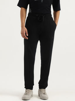 United Colors of Benetton - Black Solid Slim Trackpant