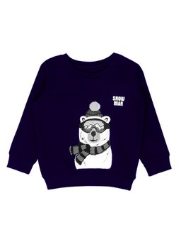 Bodycare - Boys Crew Neck Full Sleeves Sweatshirt-Navy