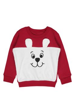 Bodycare - Boys Crew Neck Full Sleeves Sweatshirt-Maroon