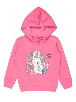 Bodycare - Girls Hoodie Sweatshirt-Aurora Pink