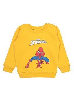 Bodycare - Boys Avengers Printed Sweatshirt-Yellow