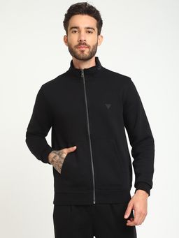 Guess - Black Solid Sweatshirt