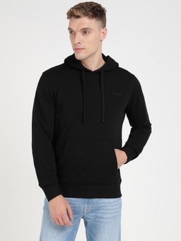 Guess - Black Solid Hoodie