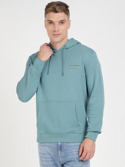 Guess - Green Solid Hoodie