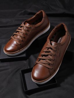 EZOK - 2191 Men Brown Sneakers