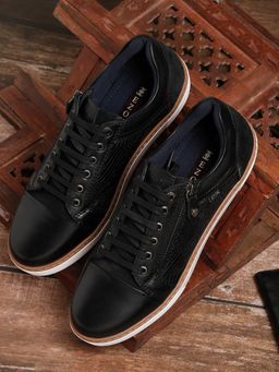 EZOK - 2402 Men Black Sneakers