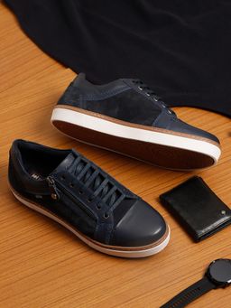 EZOK - 2402 Men Navy Blue Sneakers
