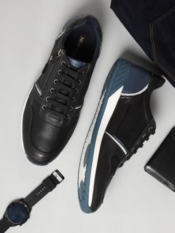 EZOK - 2406 Men Black Sneakers