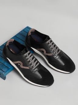 EZOK - 2407 Men Black Sneakers