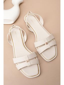 Allen Solly - Women Cream Casual Sandals