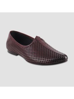 EZOK - MJ-1 Men Maroon Mojaris