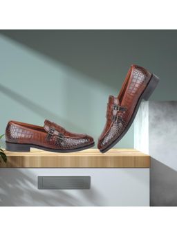 EZOK - SL-25 Men Brown Loafers