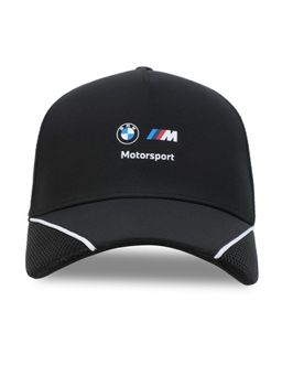 Puma - Unisex Black BMW M Motorsport Youth Baseball Cap (12-14 Years)