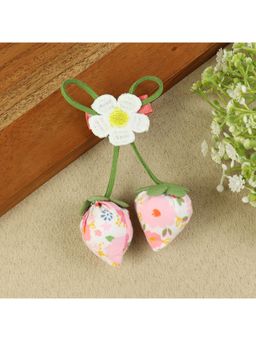 Asthetika Kids - Girls Pink Floral Hair Clip (3-12 Years)