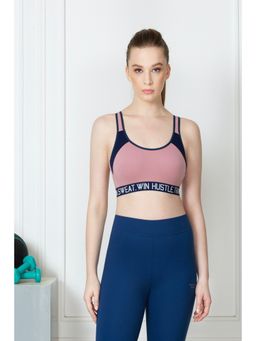 Van Heusen Woman Lingerie and Athleisure - Van Heusen Women Proactive Antibacterial & Wireless Sports Bra - Lilac