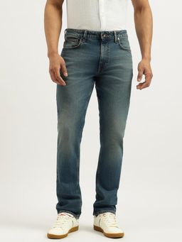 United Colors of Benetton - Mens Solid Straight Fit Jeans