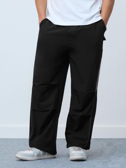 The Souled Store - Originals Parachute: Mens Fossil Grey Trouser