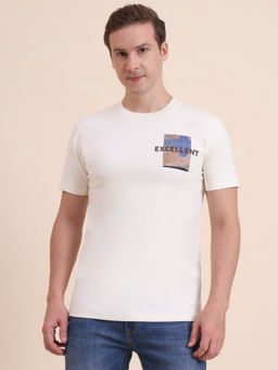 JadeBlue - White Printed T-shirt