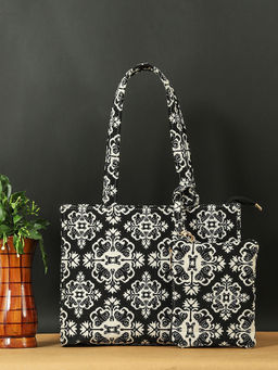 Bagsy Malone - Opulent Loom Majesty Tote Set Of 2