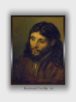 The Art House - Rembrandt Framed Multi-Color Wall Art Painting