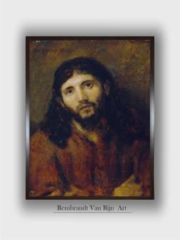The Art House - Rembrandt Framed Multi-Color Wall Art Painting